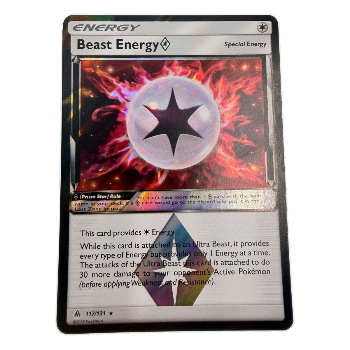 Pokemon Beast Energy Prism Star — Forbidden Light 117/131 (Pokemon Kaarten) — Jednotlivá karta
