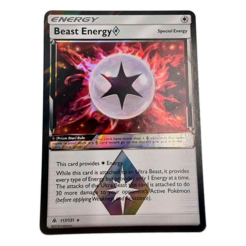 Pokemon Beast Energy Prism Star — Forbidden Light 117/131 (Pokemon Kaarten) Losse kaart — origineel kopen bij Gameshop Enter