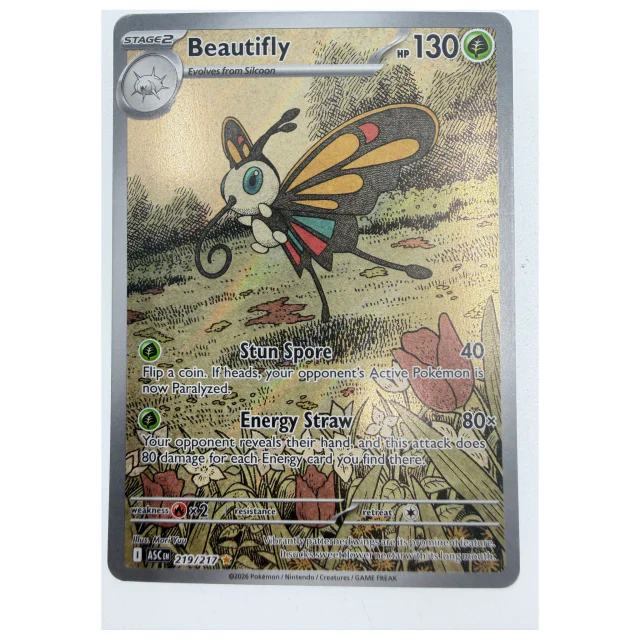 Pokemon Beautifly — Ascended Heroes 219/217 — Pokemon Kaarten