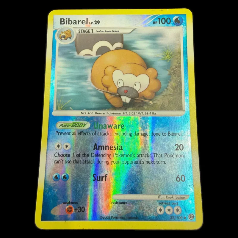 Pokemon Bibarel Reverse Holo — Stormfront 32/100 (Pokemon Kaarten) Losse kaart — origineel kopen bij Gameshop Enter