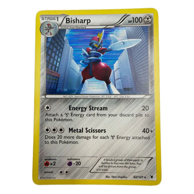 Pokemon Bisharp Holo — Noble Victories 82/101 (Pokemon Kaarten) Losse kaart — origineel kopen bij Gameshop Enter