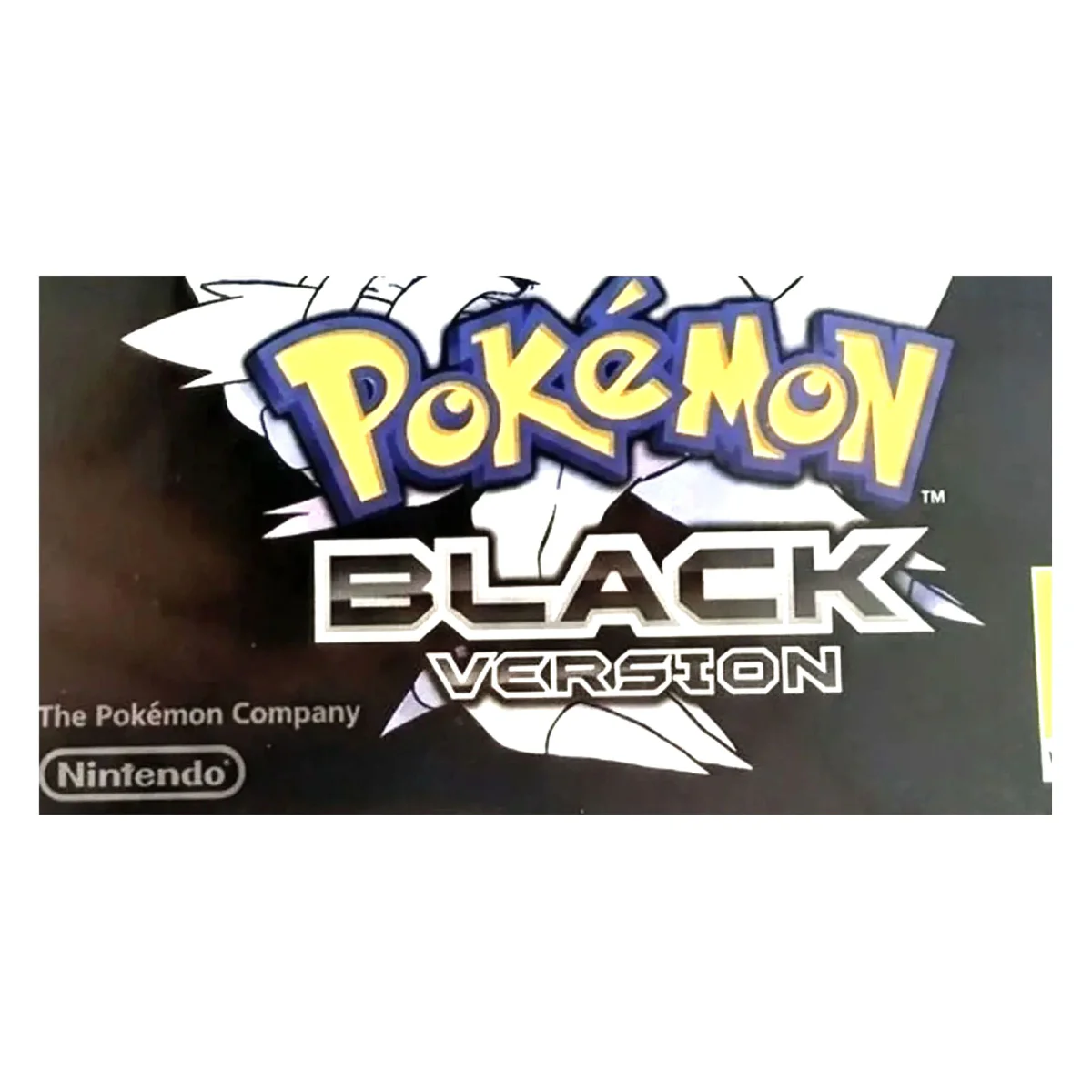 Pokemon Black Nintendo DS Binnenkant — Game in doos