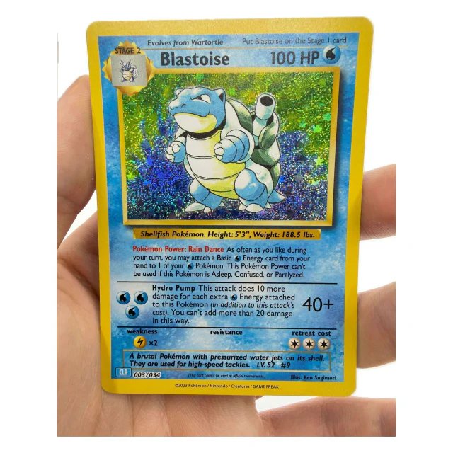 Pokemon Blastoise — Classic Collection 003/034 — Pokemon Kaarten