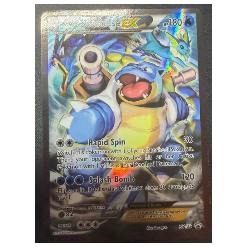 Pokemon Blastoise EX — XY Black Star Promo XY122 (Pokemon Kaarten) Losse kaart — origineel kopen bij Gameshop Enter