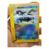 Pokemon Blastoise Reverse Holo — Expedition 37/165 Pokemon Kaarten Voorkant — Losse kaart