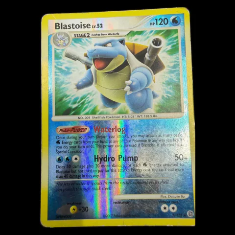 Pokemon Blastoise Reverse Holo — Secret Wonders 2/132 — Pokémon-Karten
