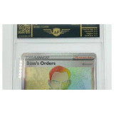 Pokemon Boss's Orders (Giovanni) Rainbow Rare — Rebel Clash 200/192 (Graded AP 8.5) Pokemon Kaarten Detail — Losse kaart