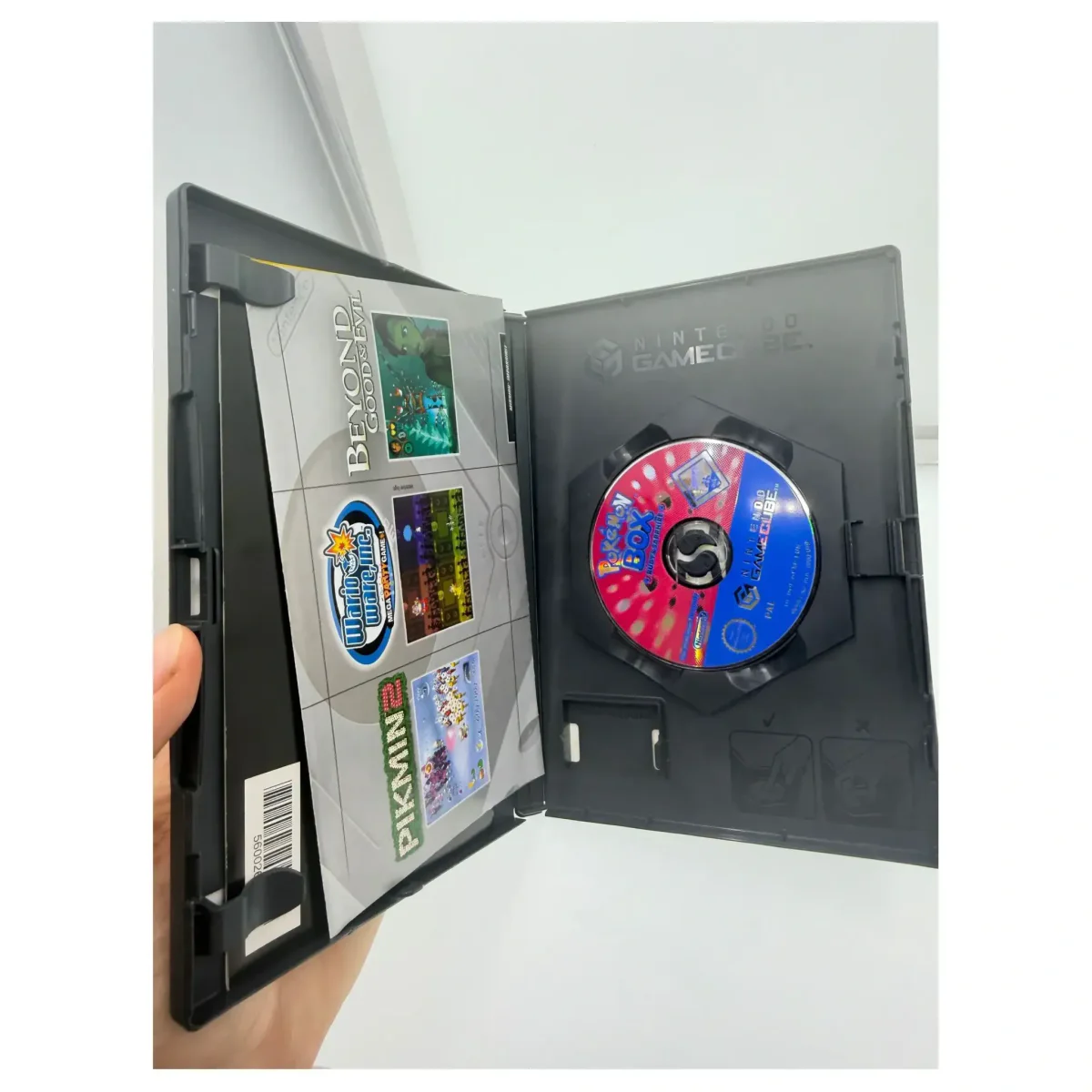 Pokemon Box: Ruby & Sapphire GameCube Detail — Game in doos