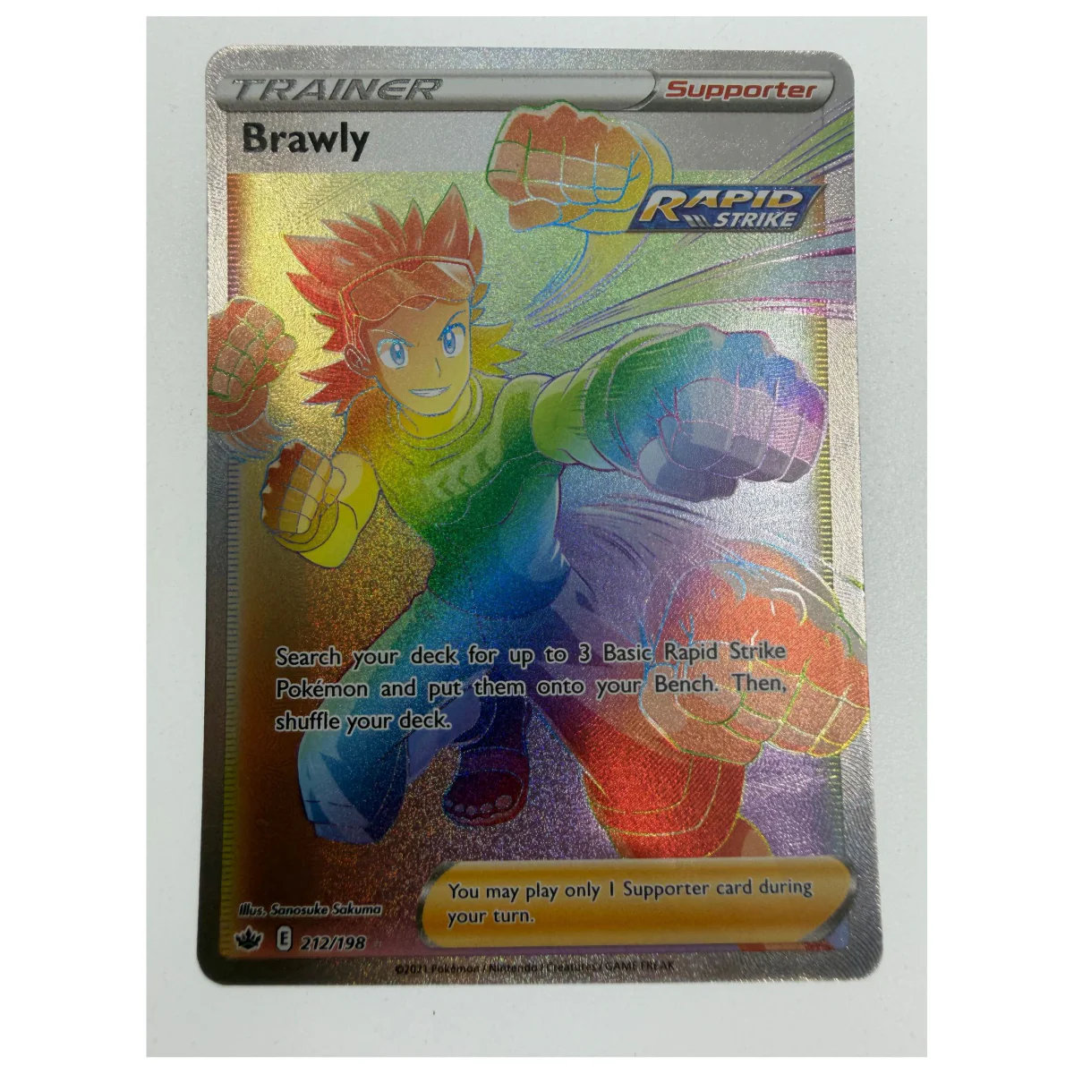 Pokemon Brawly — Chilling Reign 212/198 (Pokemon Kaarten) — Einzelkarte