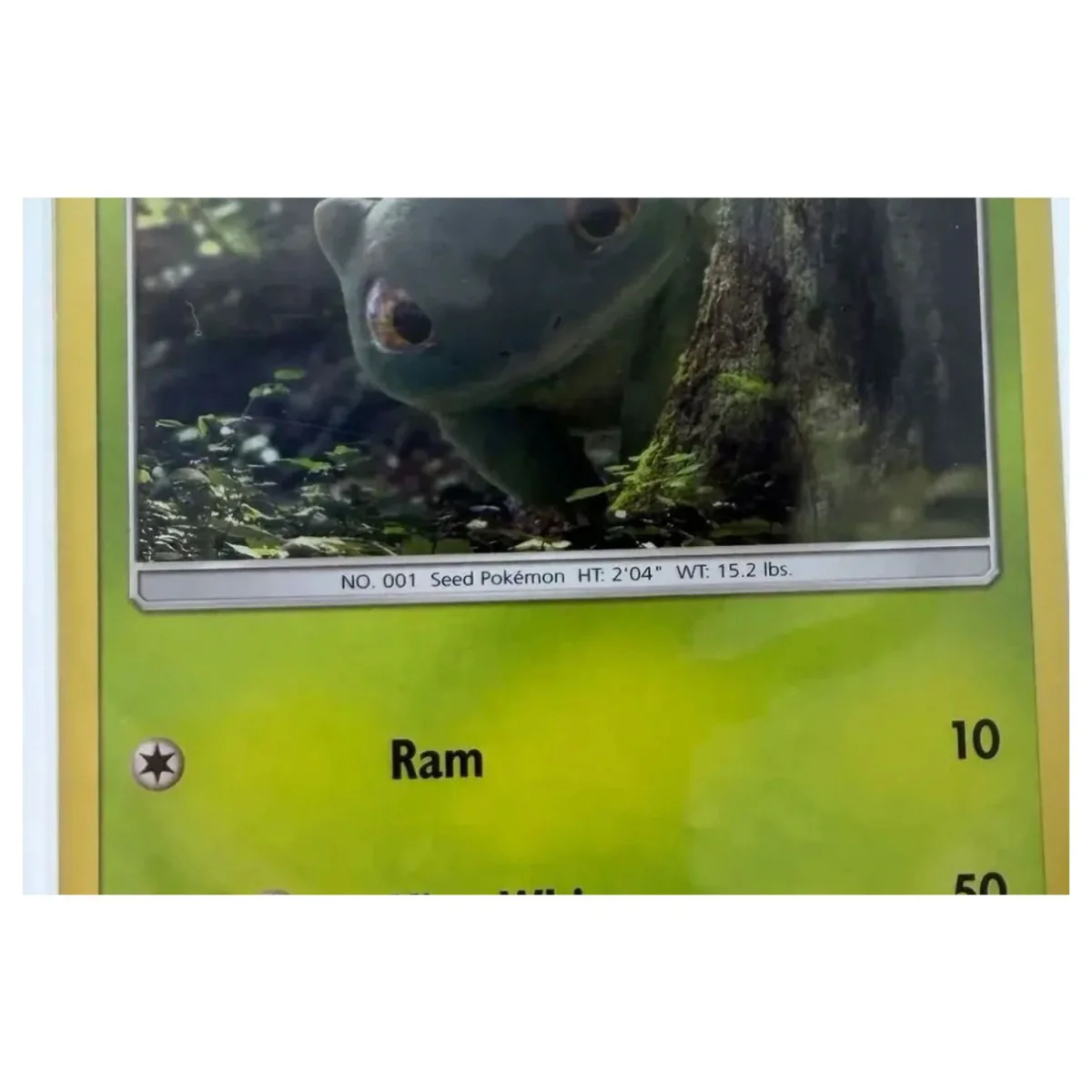 Pokemon Bulbasaur — SM198 (Detective Pikachu) (Pokemon Kaarten) — Detailfoto 2