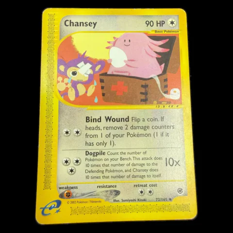 Pokemon Chansey — Expedition 72/165 — Pokémon-Karten