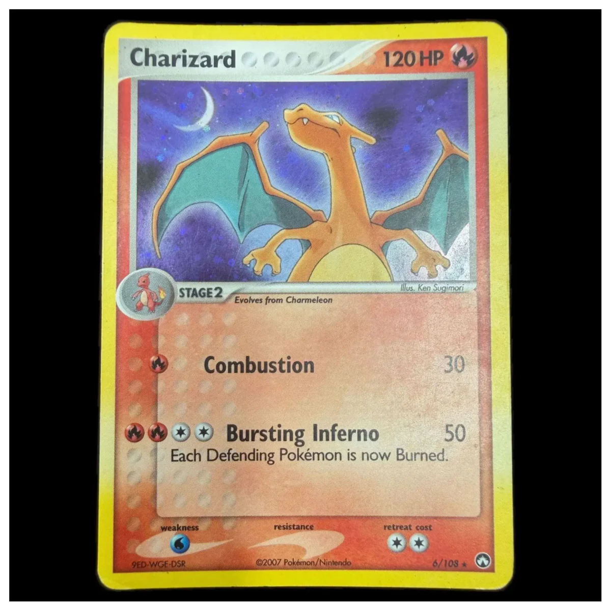 Pokemon Charizard Holo — EX Power Keepers 6/108 (Pokemon Kaarten) — Enkelt kort