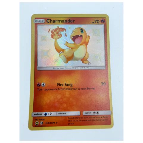 Pokemon Charmander — Hidden Fates Shiny Vault SV6/SV94 — Pokemon Kaarten