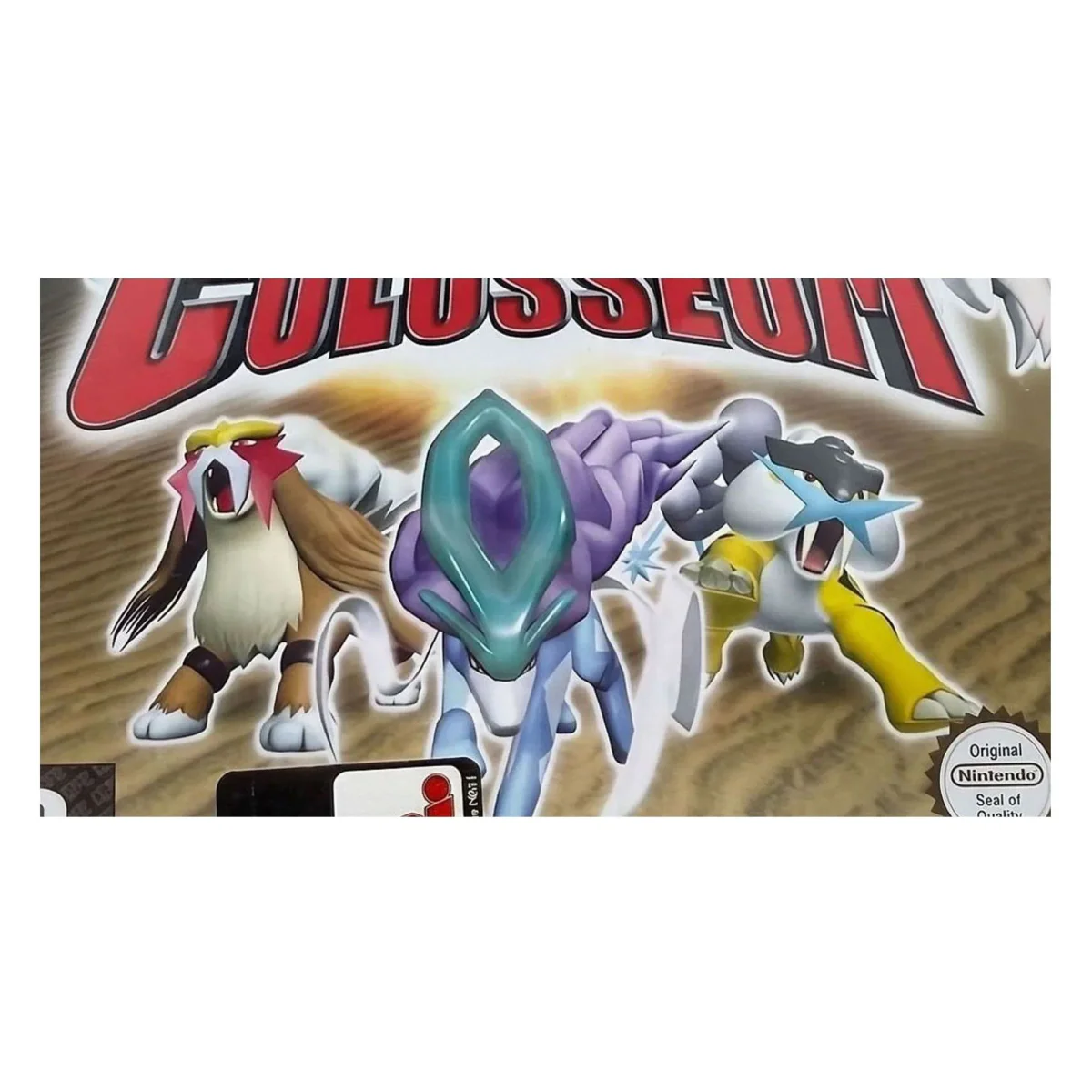 Pokemon Colosseum - edição francesa (sem Memory Card) (GameCube) — fotografia de pormenor 3