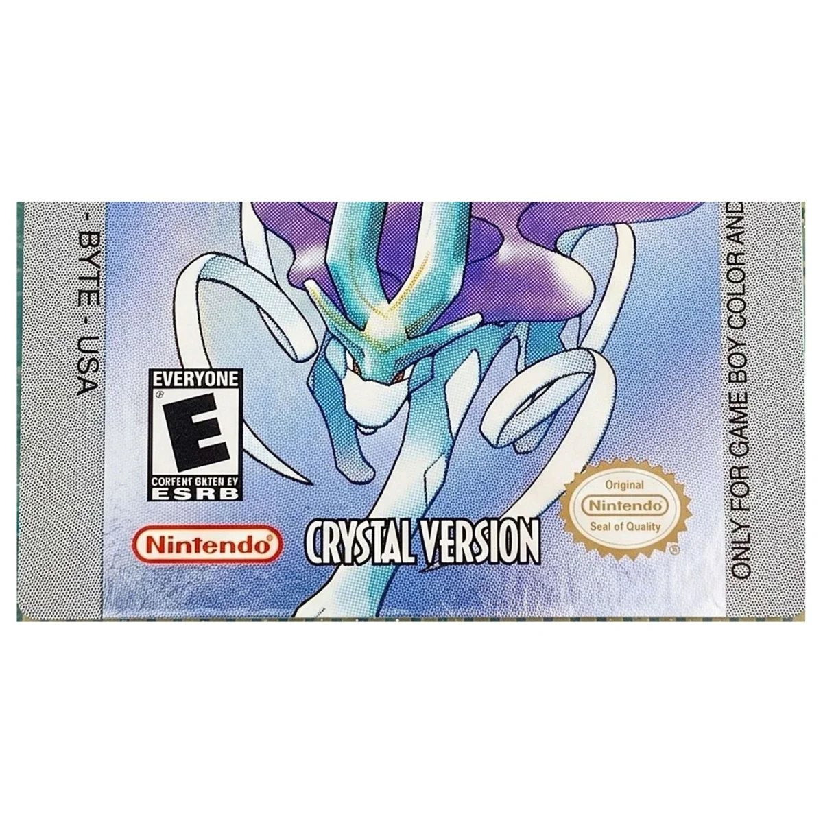 Pokemon Crystal Game Boy / Color Binnenkant — Losse cartridge