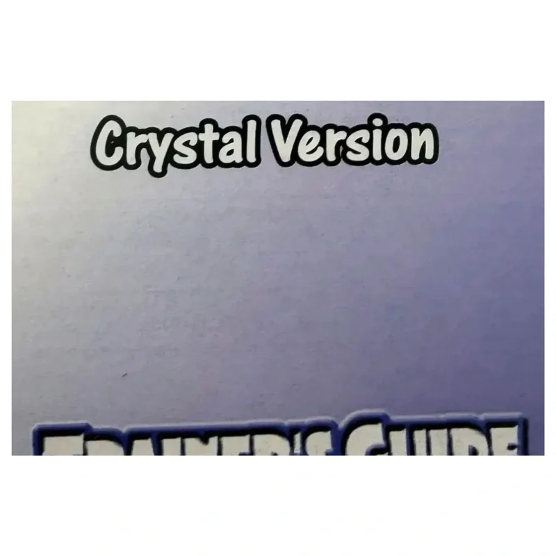 Pokemon Crystal — officiële Trainer's Guide (Game Boy / Color) — detalės nuotrauka 2
