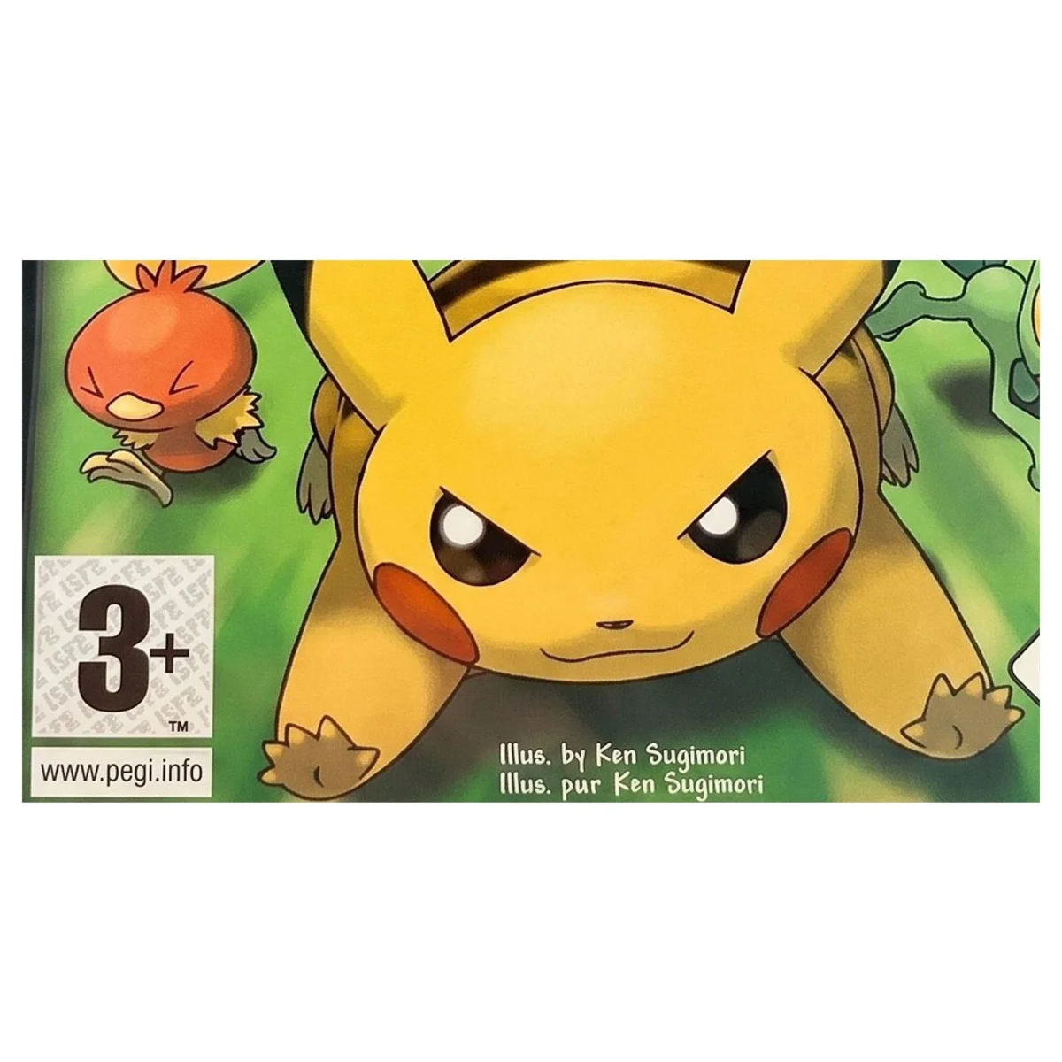 Pokemon Dash Nintendo DS Binnenkant — Game in doos