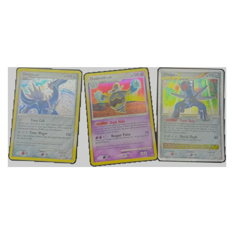Pokemon Dialga LV.X, Dialga & Dusknoir — DP Black Star Promo set (3 holo kaarten) (Pokemon Kaarten) Losse kaart — origineel kopen bij Gameshop Enter