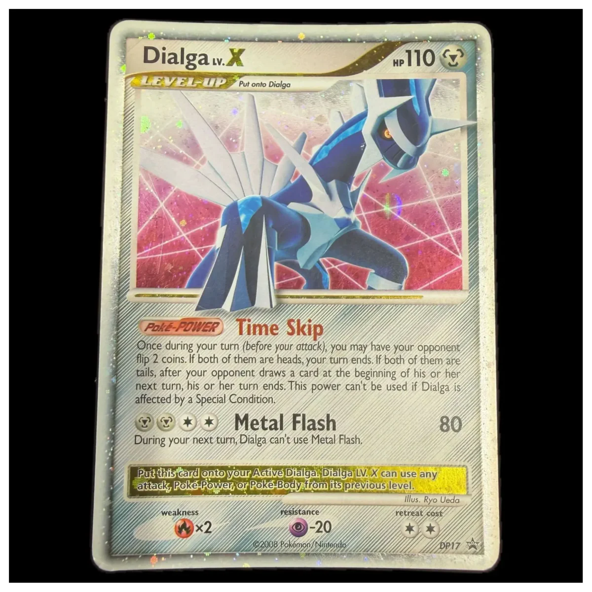 Pokemon Dialga LV.X — DP Black Star Promo DP17 (Pokemon Kaarten) — Einzelkarte