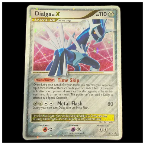 Pokemon Dialga LV.X — DP Black Star Promo DP17 — Pokémon-Karten