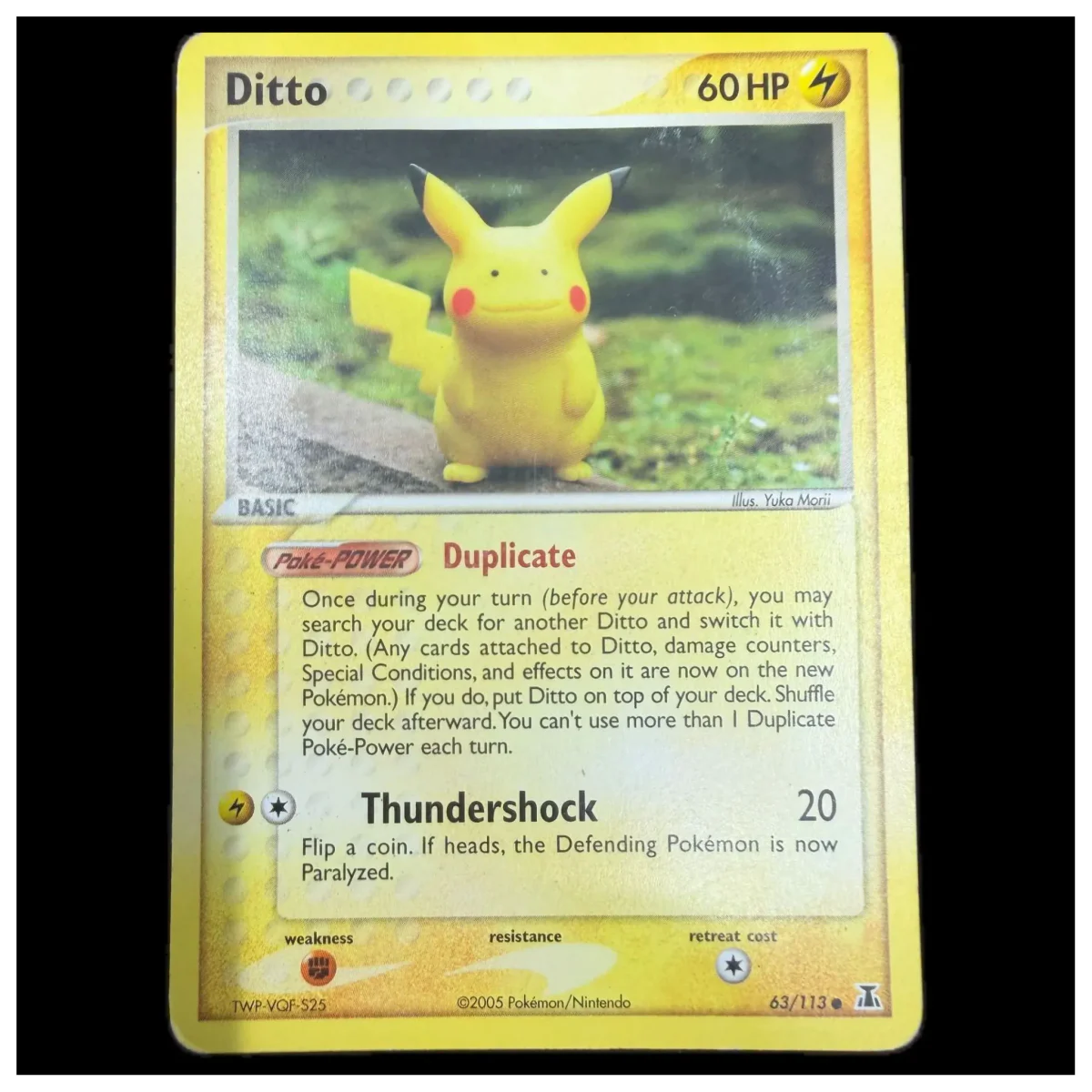 Pokemon Ditto (Pikachu) — EX Delta Species 63/113 (Pokemon Kaarten) — Einzelkarte