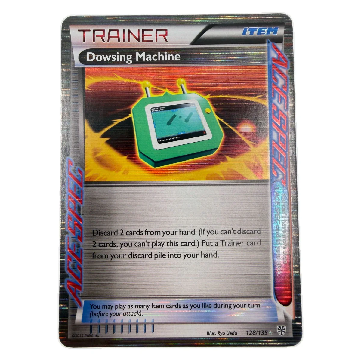 Pokemon Dowsing Machine (Ace Spec) — Plasma Storm 128/135 (Pokemon Kaarten) — Единична карта