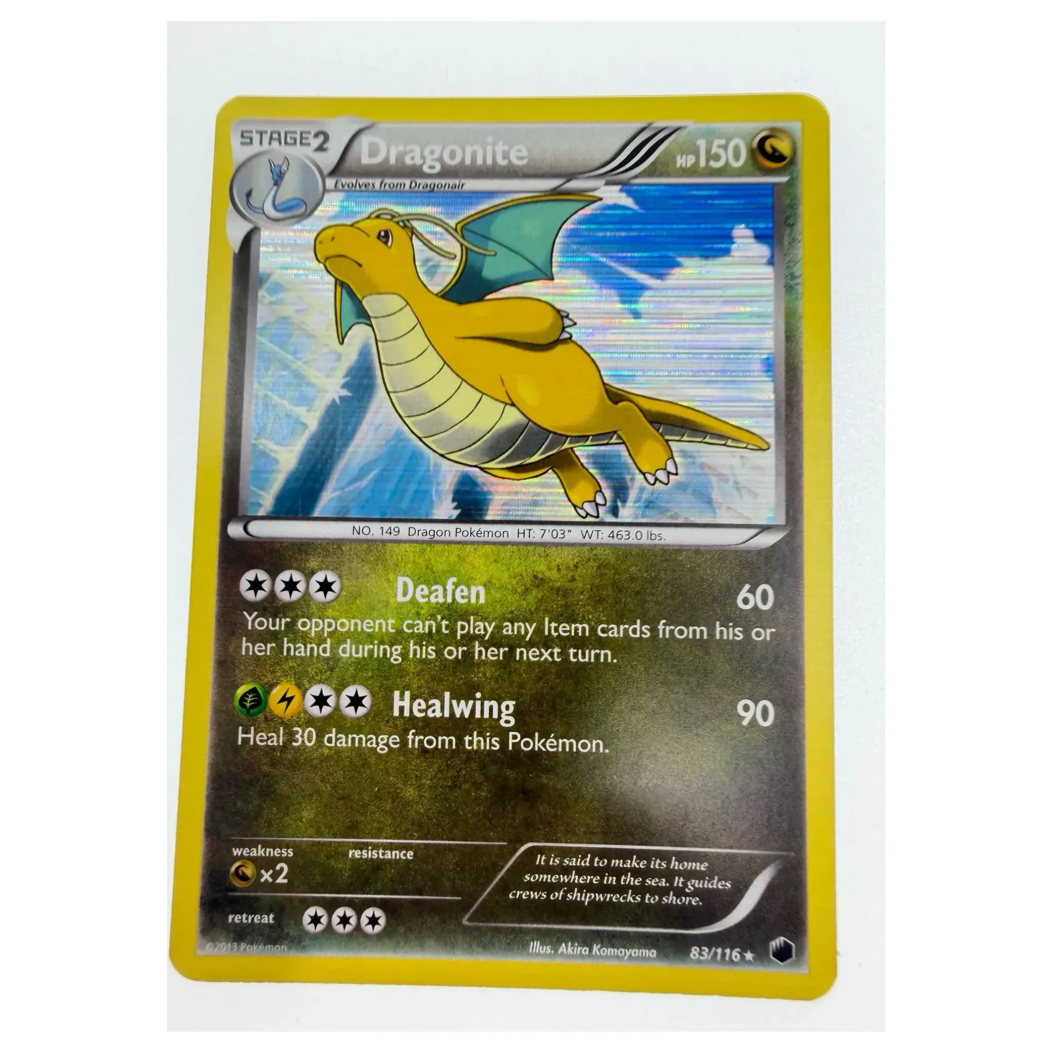Pokemon Dragonite Holo — Plasma Freeze 83/116 (Pokemon Kaarten) Losse kaart — Near Mint staat — origineel kopen bij Gameshop Enter