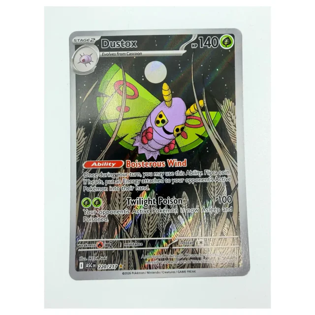 Pokemon Dustox — ASC 220/217 — Pokemon Kaarten