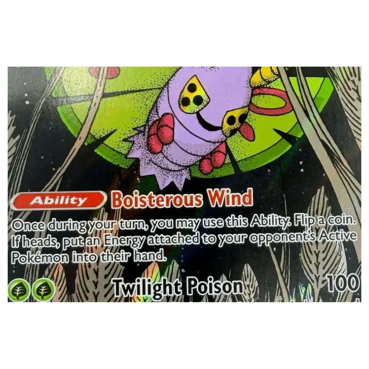 Pokemon Dustox — ASC 220/217 (Pokemon Kaarten) — Detailfoto 2