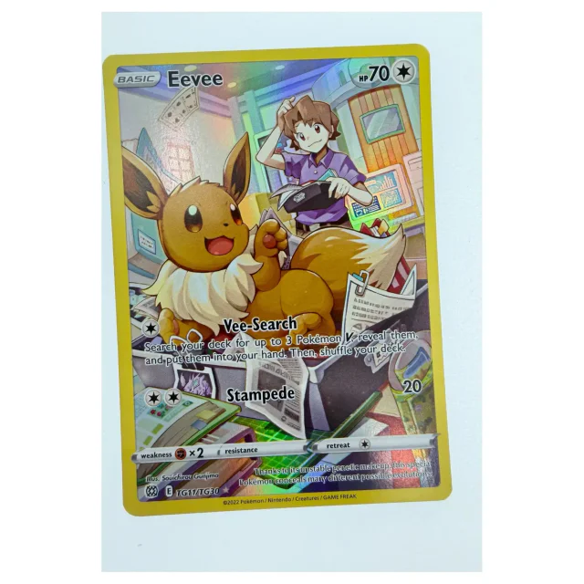 Pokemon Eevee — Brilliant Stars Trainer Gallery TG11/TG30 — Pokemon Kaarten