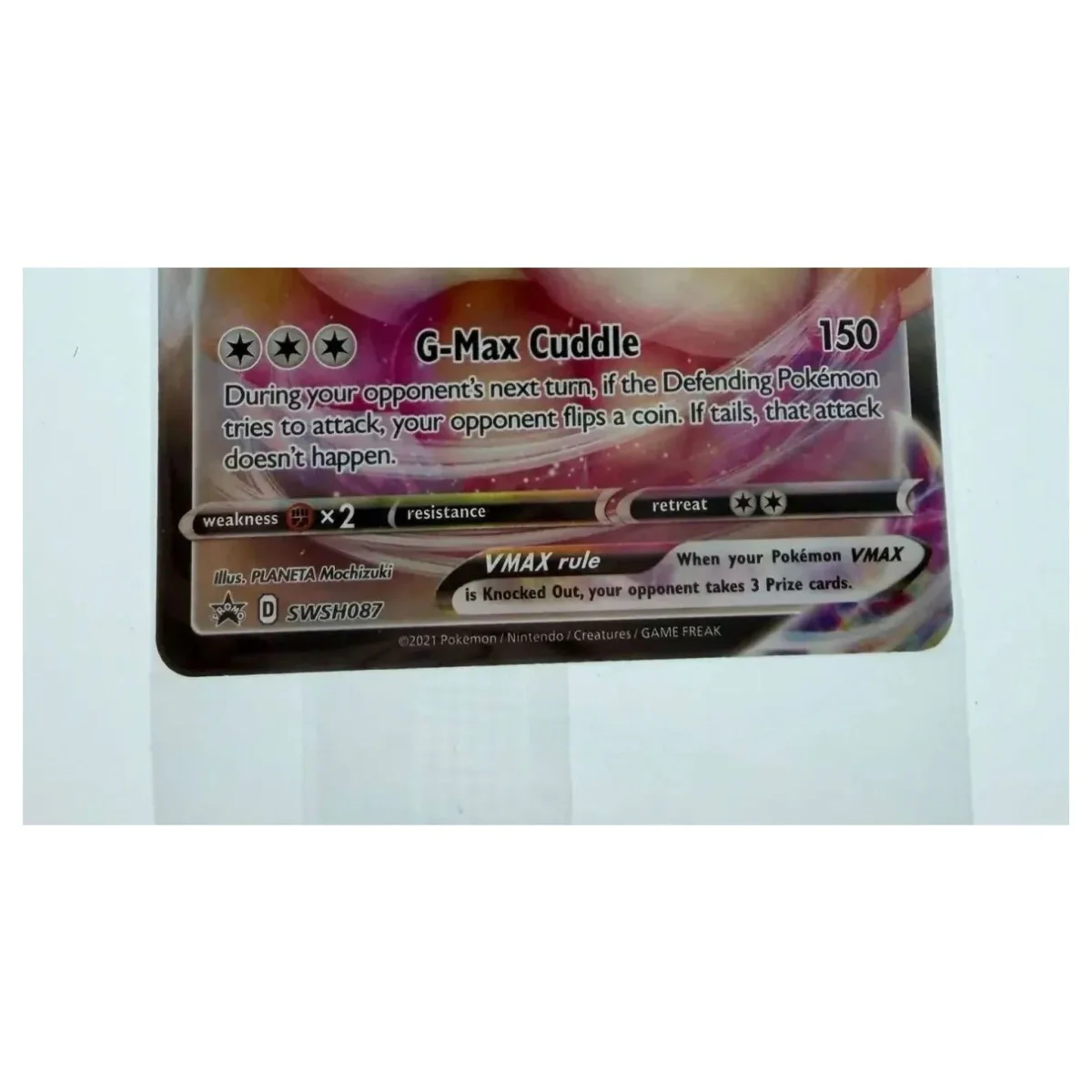 Pokemon Eevee VMAX — SWSH087 (Promo) (Pokemon Kaarten) — Detailfoto 3