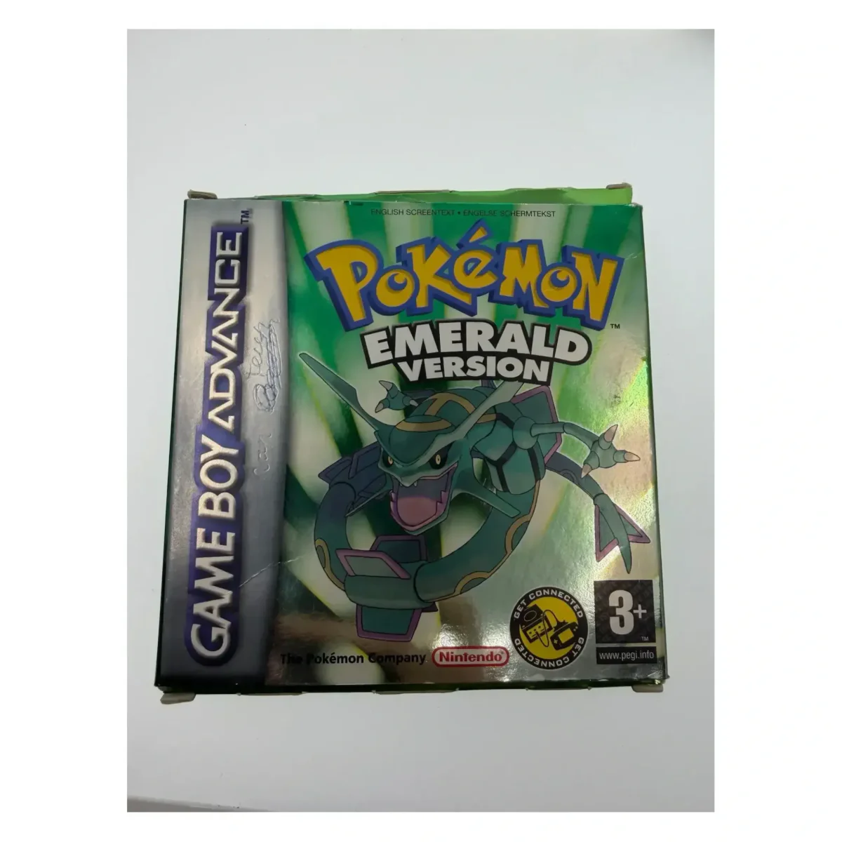 Pokemon Emerald (Game Boy Advance) — Game in original box with manual