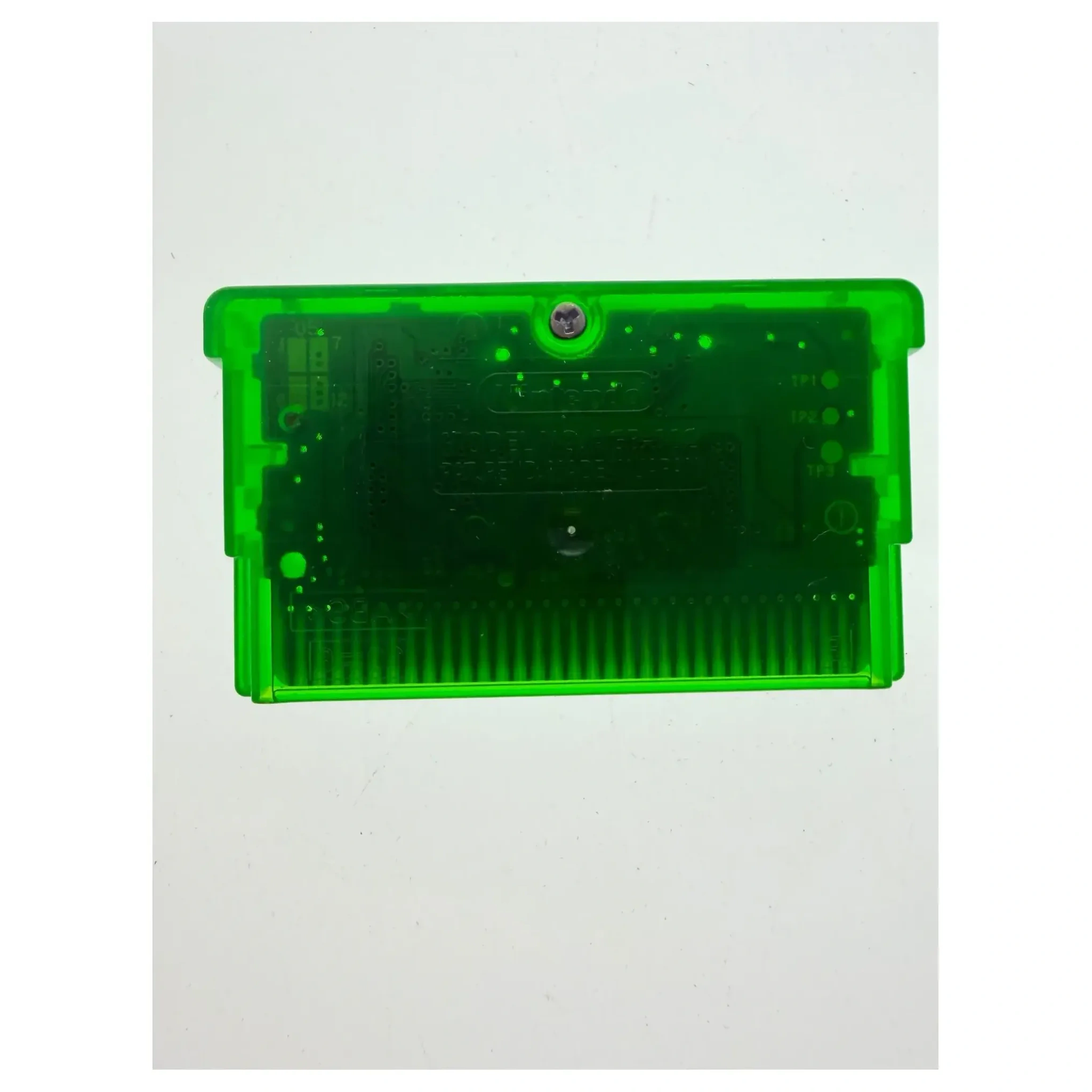 Pokemon Emerald Game Boy Advance Achterkant — Losse cartridge