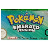 Pokemon Emerald Game Boy Advance Label — Losse cartridge