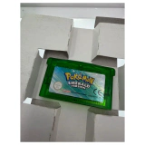 Pokemon Emerald Game Boy Advance Binnenkant — Game in doos