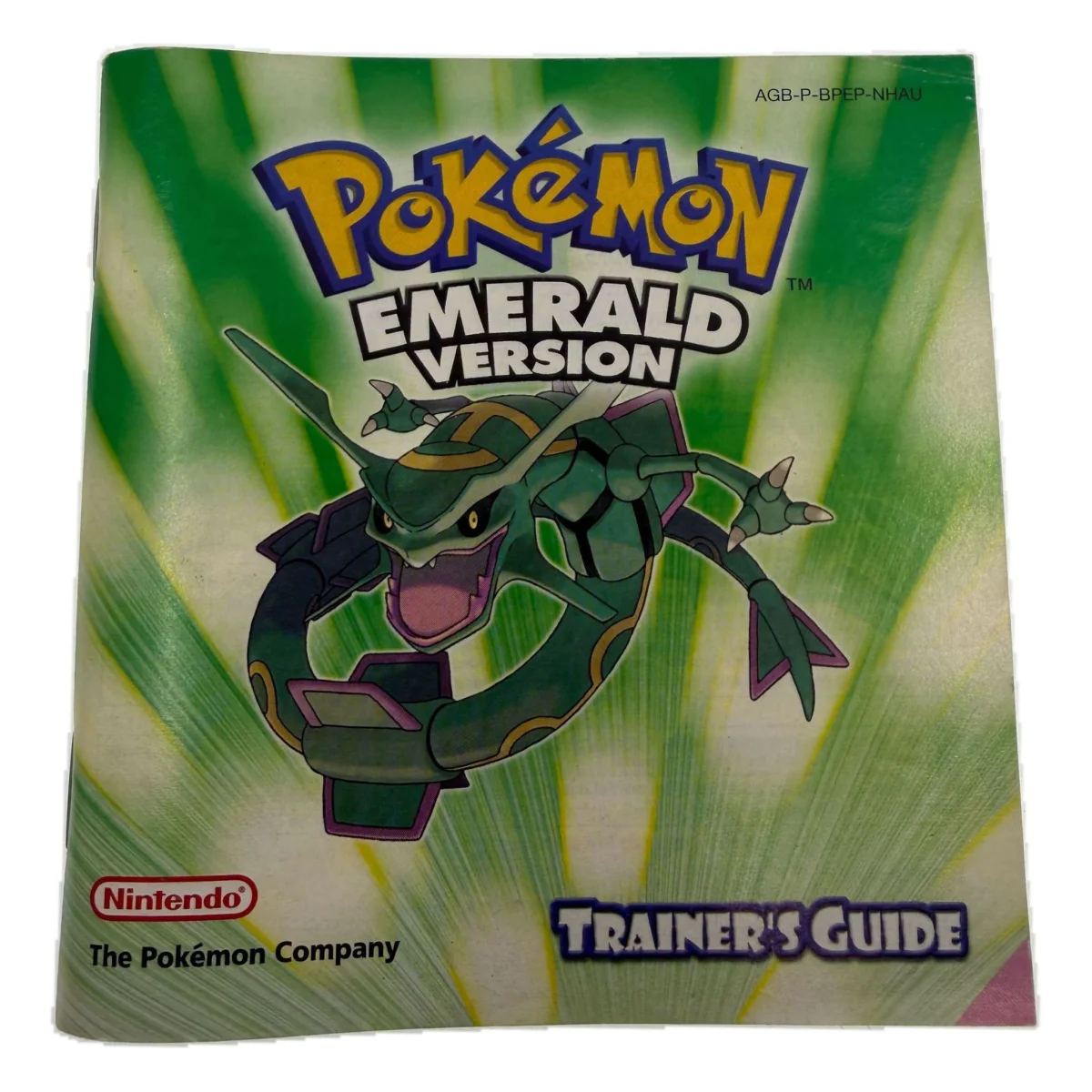 Pokemon Emerald — oficiální Trainer's Guide (Game Boy Advance) — S návodem