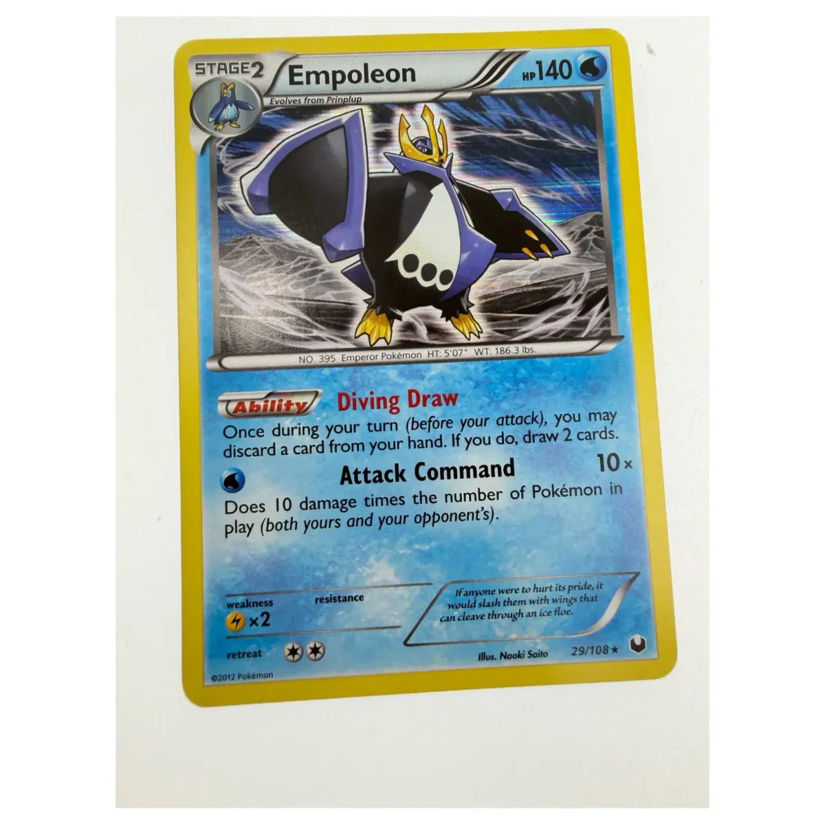Pokemon Empoleon — Dark Explorers 29/108 (Pokemon Kaarten) — Single card