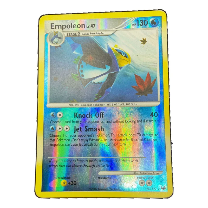 Pokemon Empoleon lv.47 - 26/127 (Pokemon Kaarten) Losse kaart — origineel kopen bij Gameshop Enter