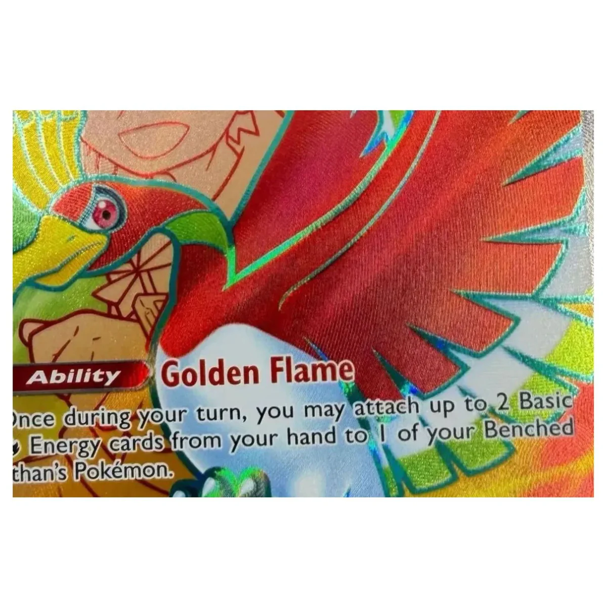 Pokemon Ethan's Ho-Oh ex — Destined Rivals 209/182 (Pokemon Kaarten) — zdjęcie szczegółowe 2