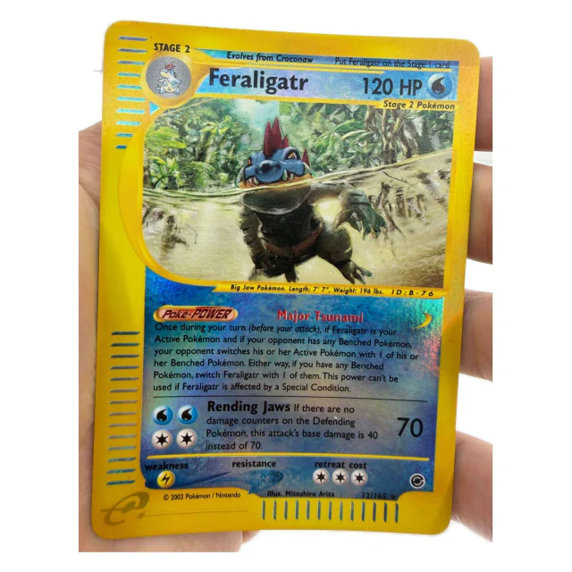 Pokemon Feraligatr — Expedition 12/165 — Pokemon Kaarten
