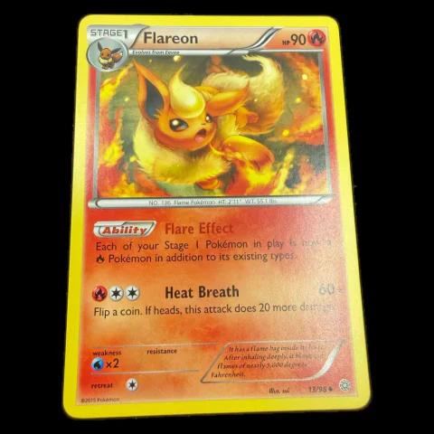 Pokemon Flareon — Ancient Origins 13/98 — Pokémon-Karten
