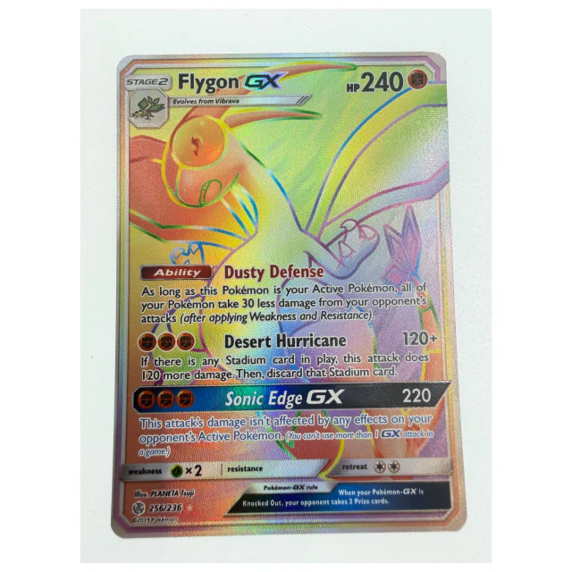 Pokemon Flygon GX — Cosmic Eclipse 256/236 — Pokemon Kaarten