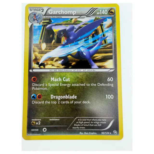 Pokemon Garchomp — Dragons Exalted 90/124 — Pokemon Kaarten