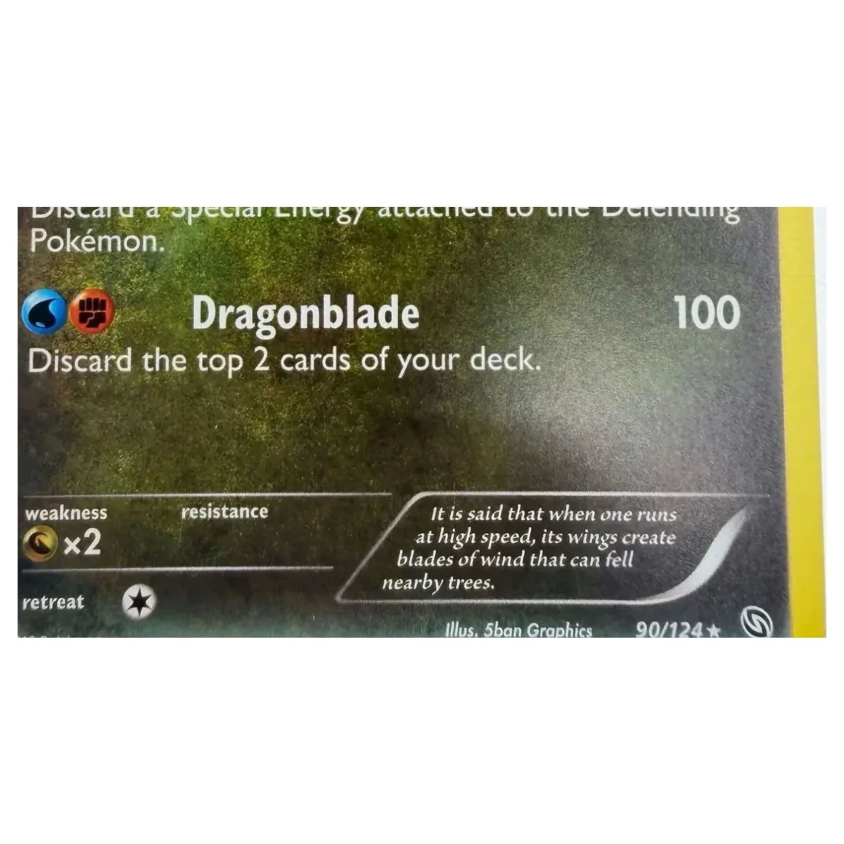 Pokemon Garchomp — Dragons Exalted 90/124 (Pokemon Kaarten) — Detailfoto 3