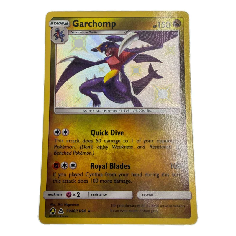 Pokemon Garchomp — Hidden Fates Shiny Vault SV40/SV94 (Pokemon Kaarten) Losse kaart — origineel kopen bij Gameshop Enter