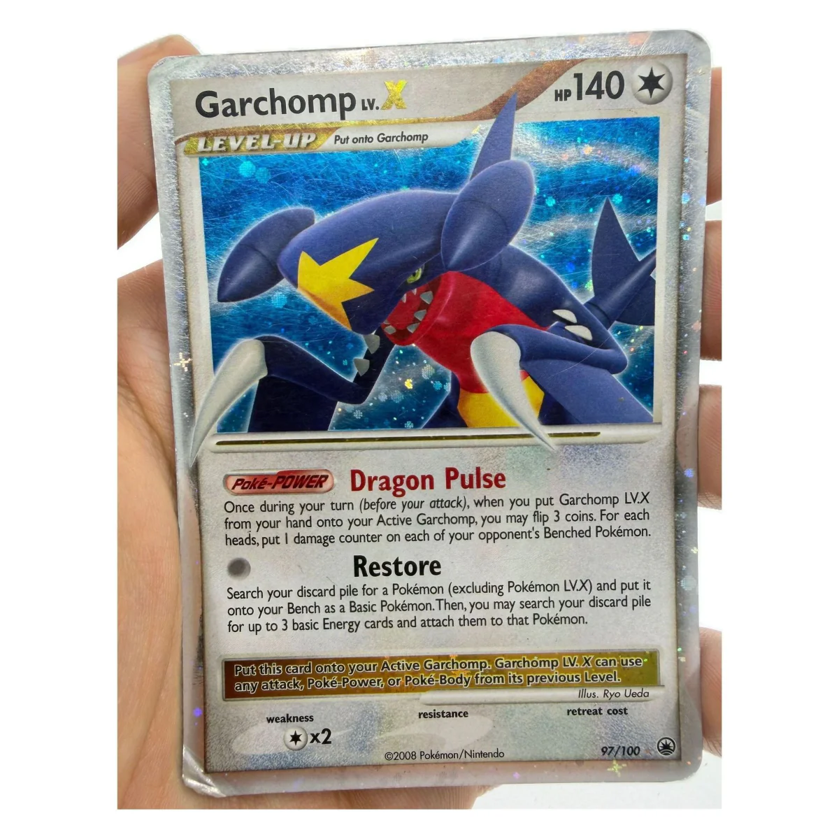 Pokemon Garchomp LV.X — Majestic Dawn 97/100 (Pokemon Kaarten) — Carte à l’unité