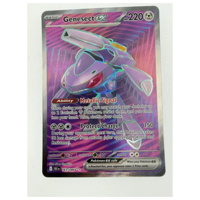 Pokemon Genesect ex — Black Bolt 161/086 — Pokemon Kaarten