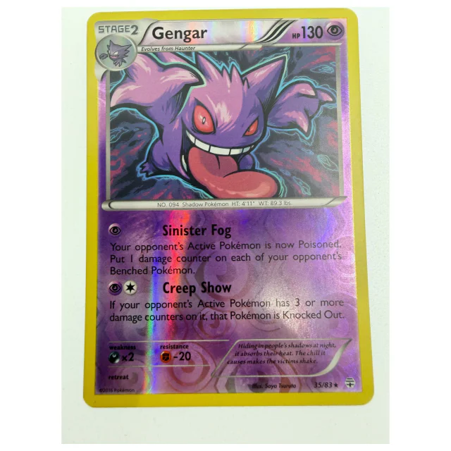 Pokemon Gengar — Generations 35/83 — Pokemon Kaarten