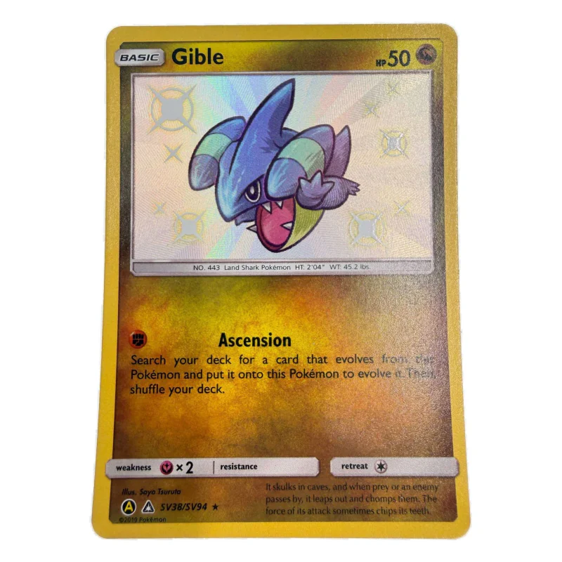 Pokemon Gible — Hidden Fates Shiny Vault SV38/SV94 (Pokemon Kaarten) Losse kaart — origineel kopen bij Gameshop Enter