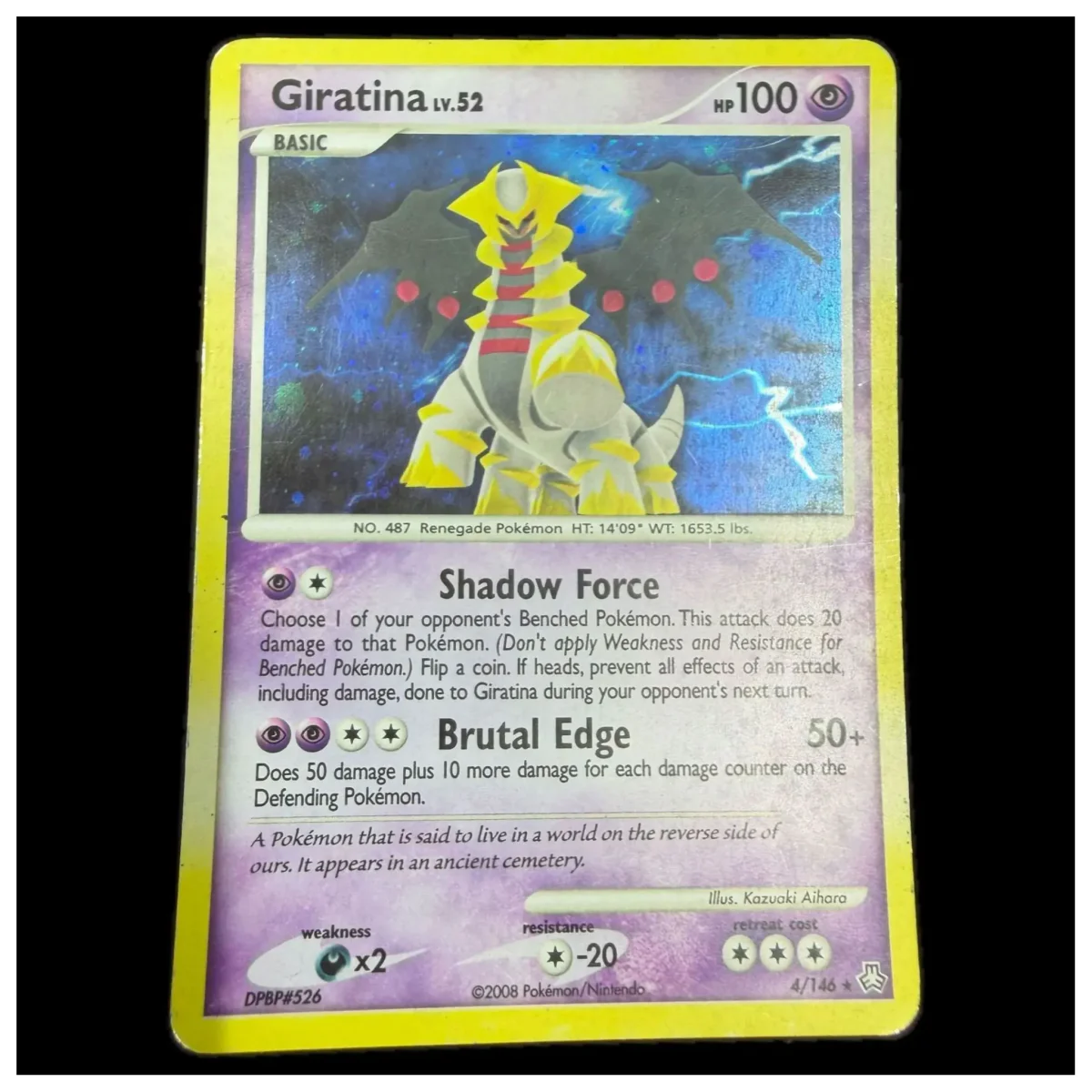Pokemon Giratina Holo — Legends Awakened 4/146 (Pokemon Kaarten) — Single card